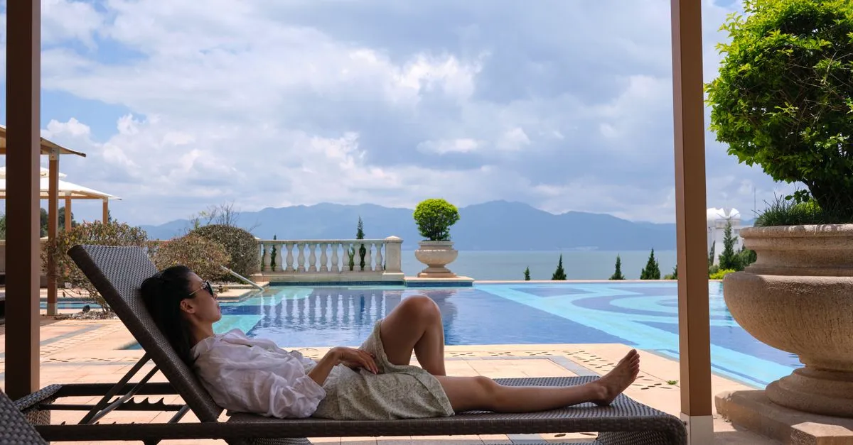 Luxury spa and wellness center in a hotel